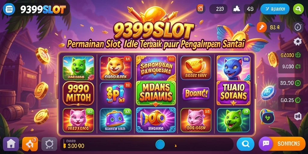 Tampilan permainan slot yang menarik di 9399SLOT.
