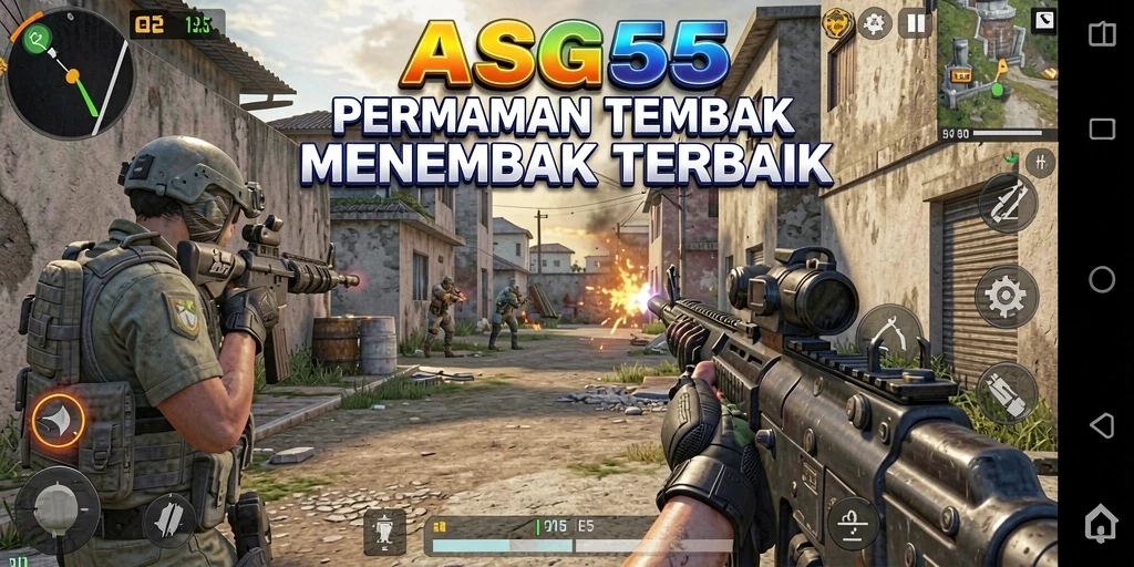 Gameplay ASG55 yang mendebarkan dan menegangkan