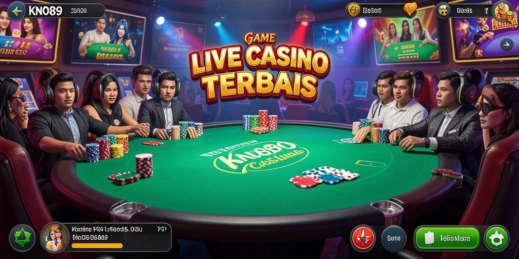 Tampilan gameplay menegangkan di KNO89 dengan dealer profesional.