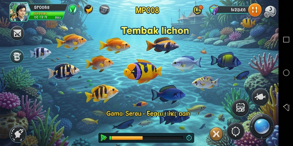 Tangkapan layar gameplay MPO08 yang menyenangkan dan penuh aksi.